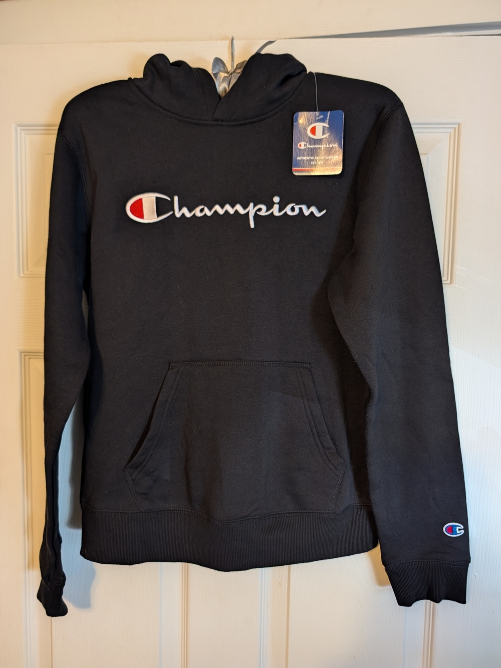 Champion Kids Black Hoodie Sweatshirt